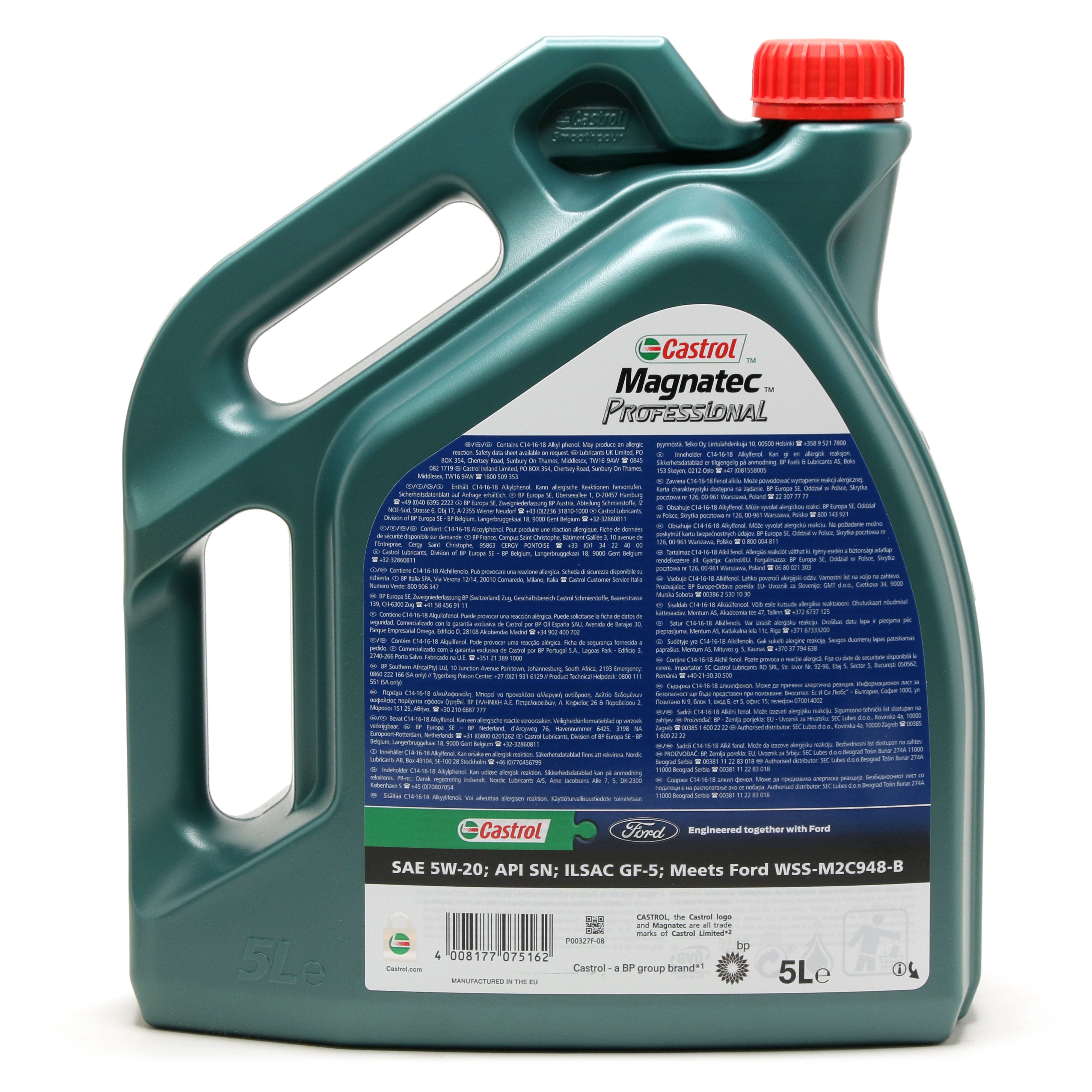 Castrol Magnatec (ex. Professional) E 5W-20 Motoröl 5l (Ford EcoBoost WSS-M2C948-B)